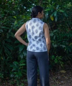 Azure Linen Top - Image 3