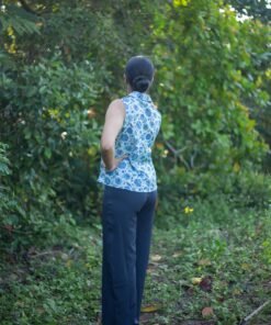 Azure Linen Top - Image 8