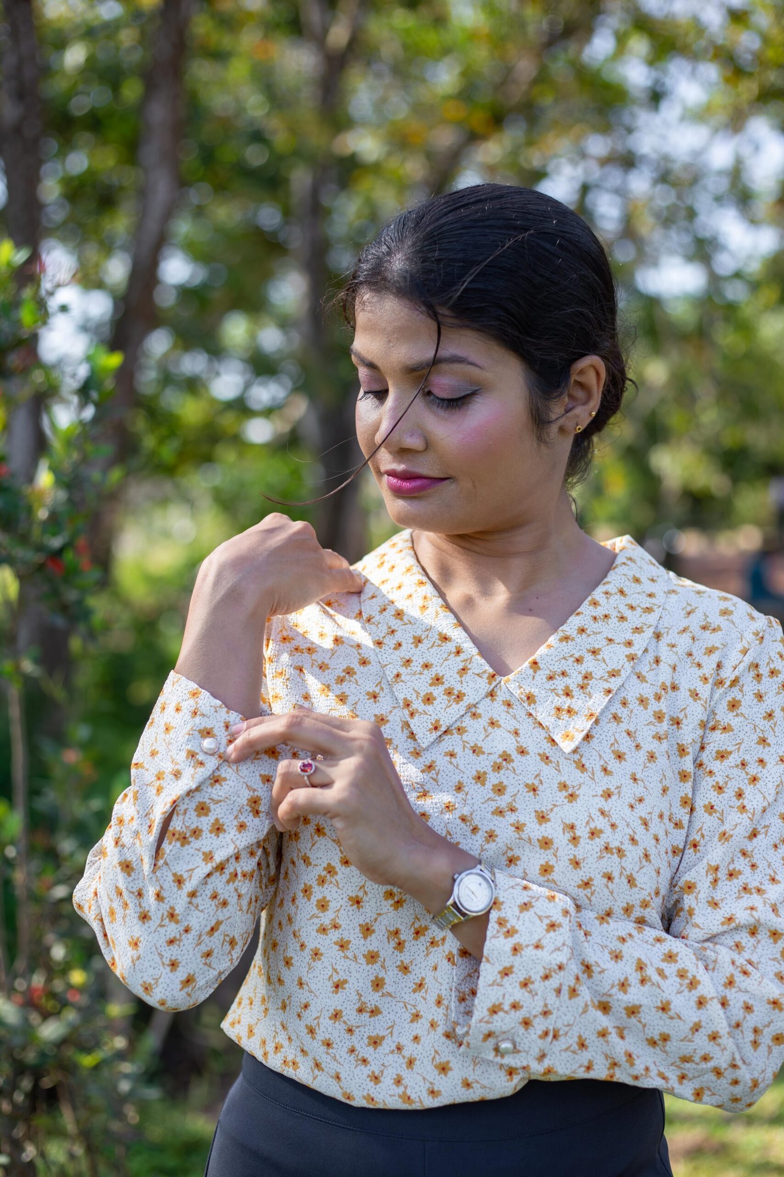 Honey Bloom Top